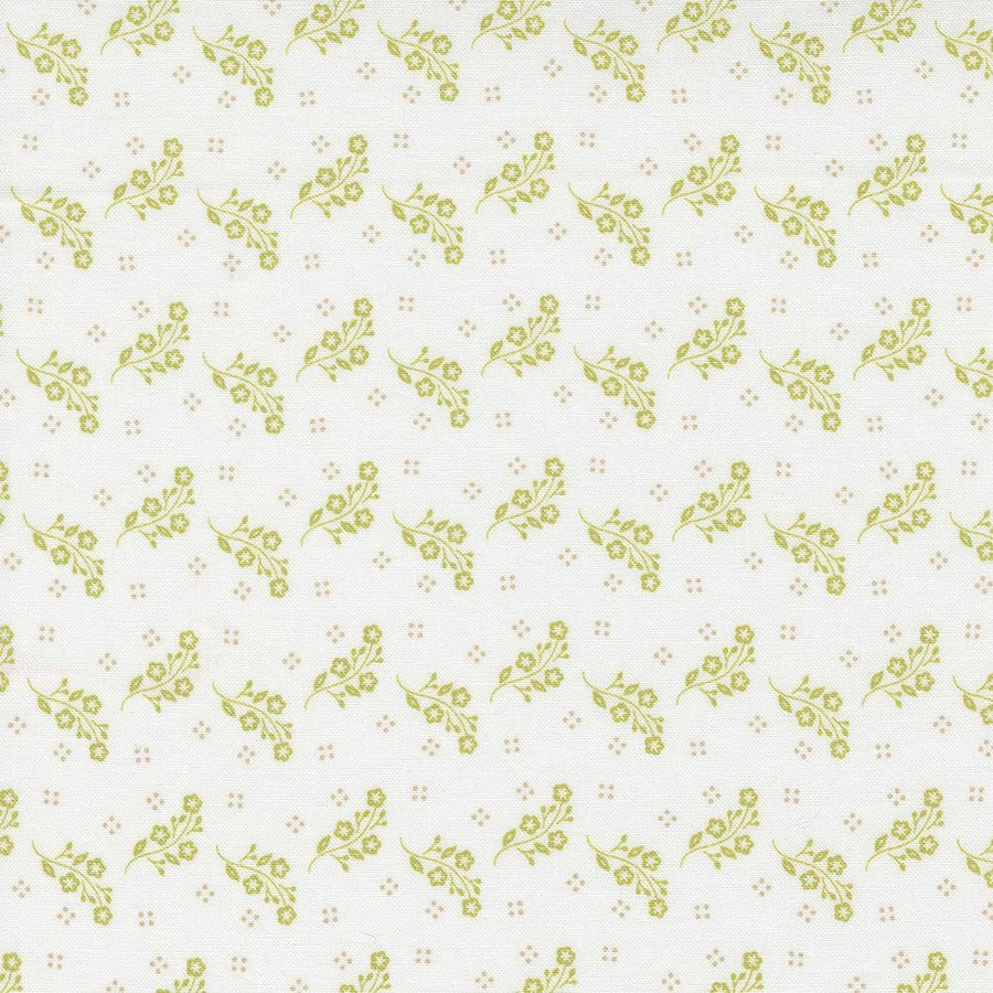 Linen Cupboard - Tossed Blooms Green White 20484-22