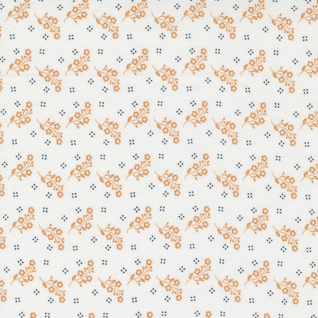 Linen Cupboard - Tossed Blooms Orange White 20484-23