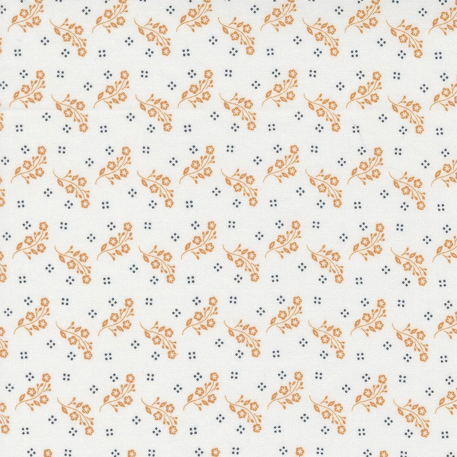 Linen Cupboard - Tossed Blooms Orange White 20484-23