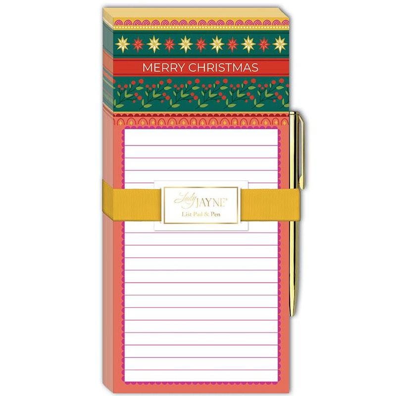 Merry Christmas Magnetic List Pad 60053