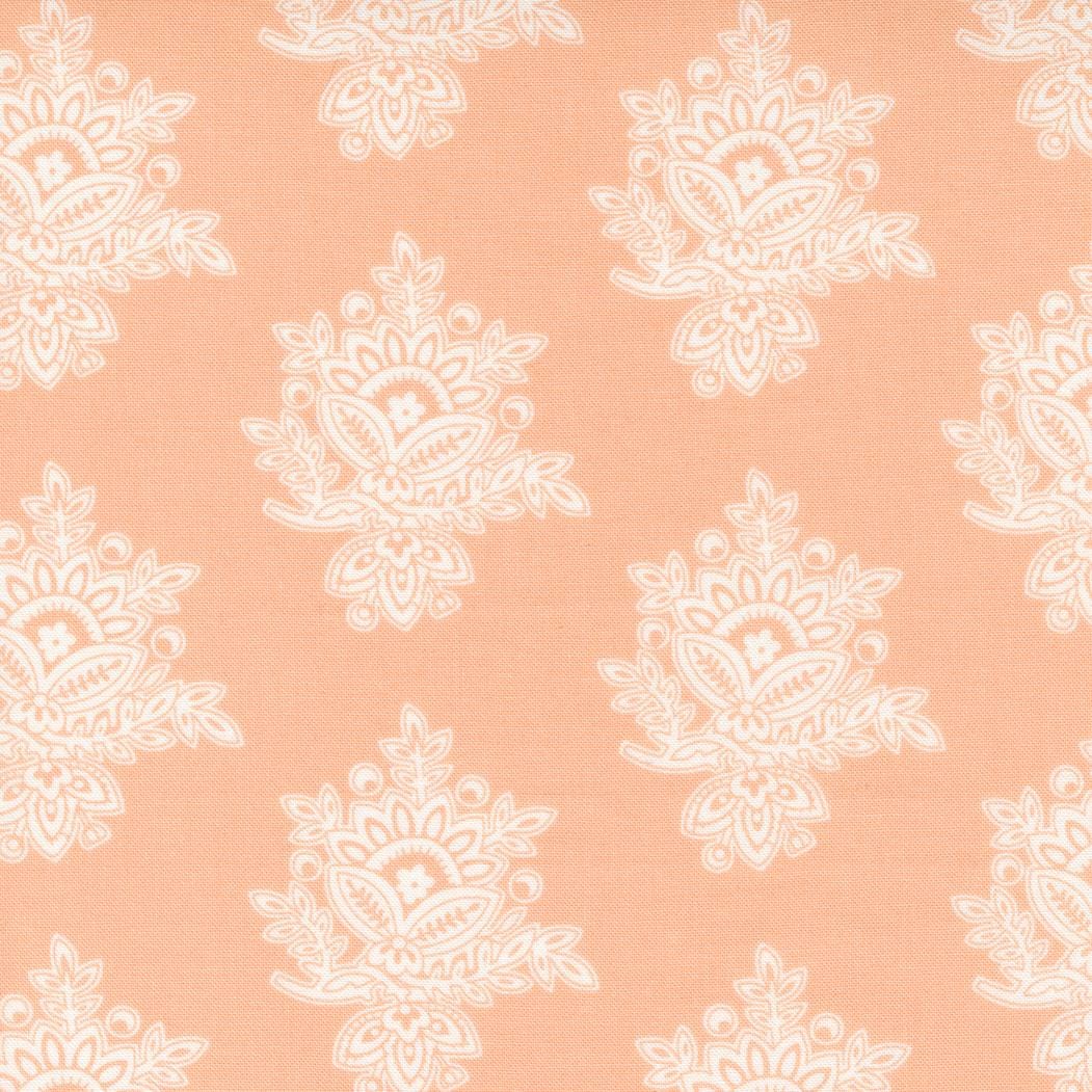 Moda - Cinnamon and Cream - Damask Vintage Peach 20454-19