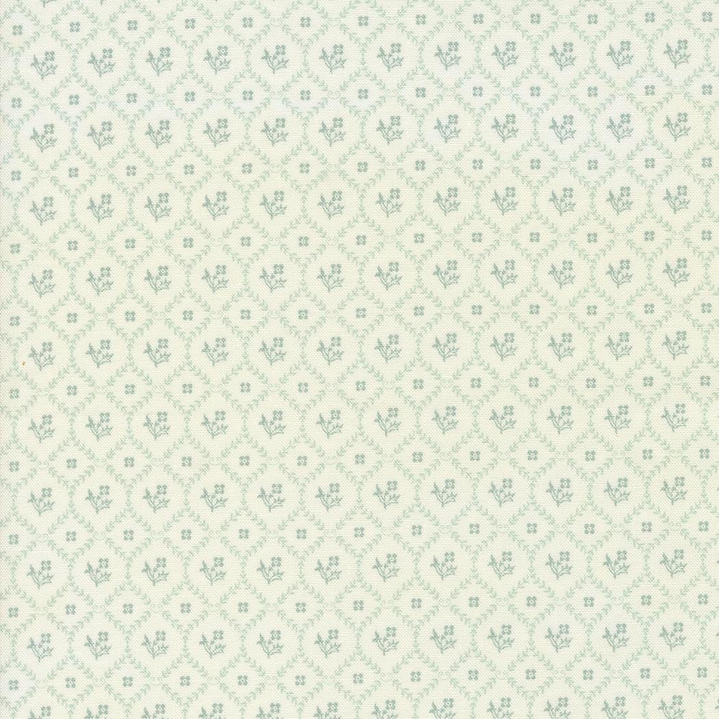 My Summer House - Small Floral Trellis Aqua 3042-13