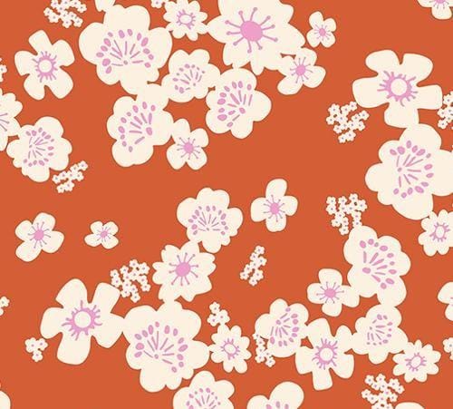 Paper Cut 2 - Heliotrope Floral RS1110-16