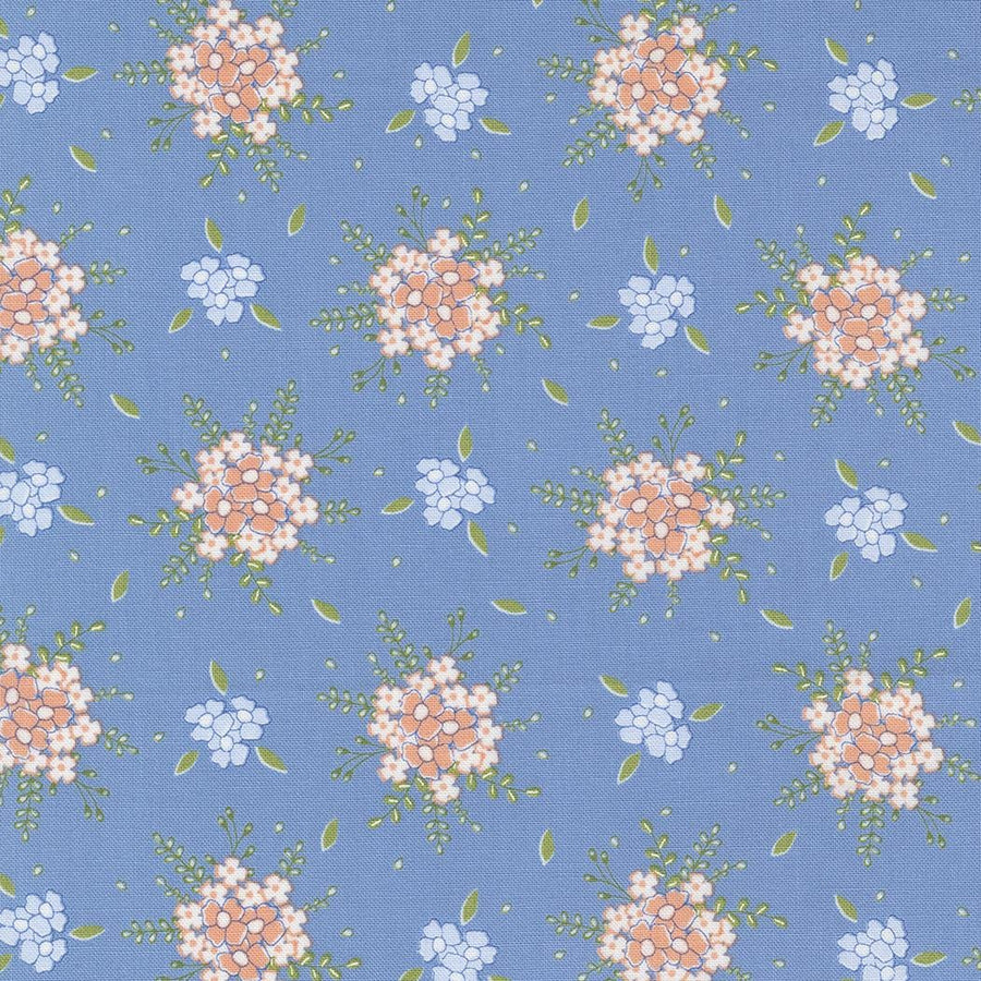 Peachy Keen - Blooming Florals Light Blue 29172-15