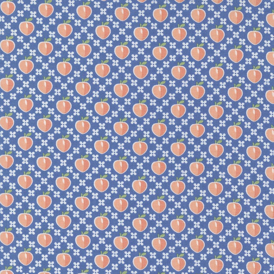 Peachy Keen - Peaches Dark Blue 29171-16