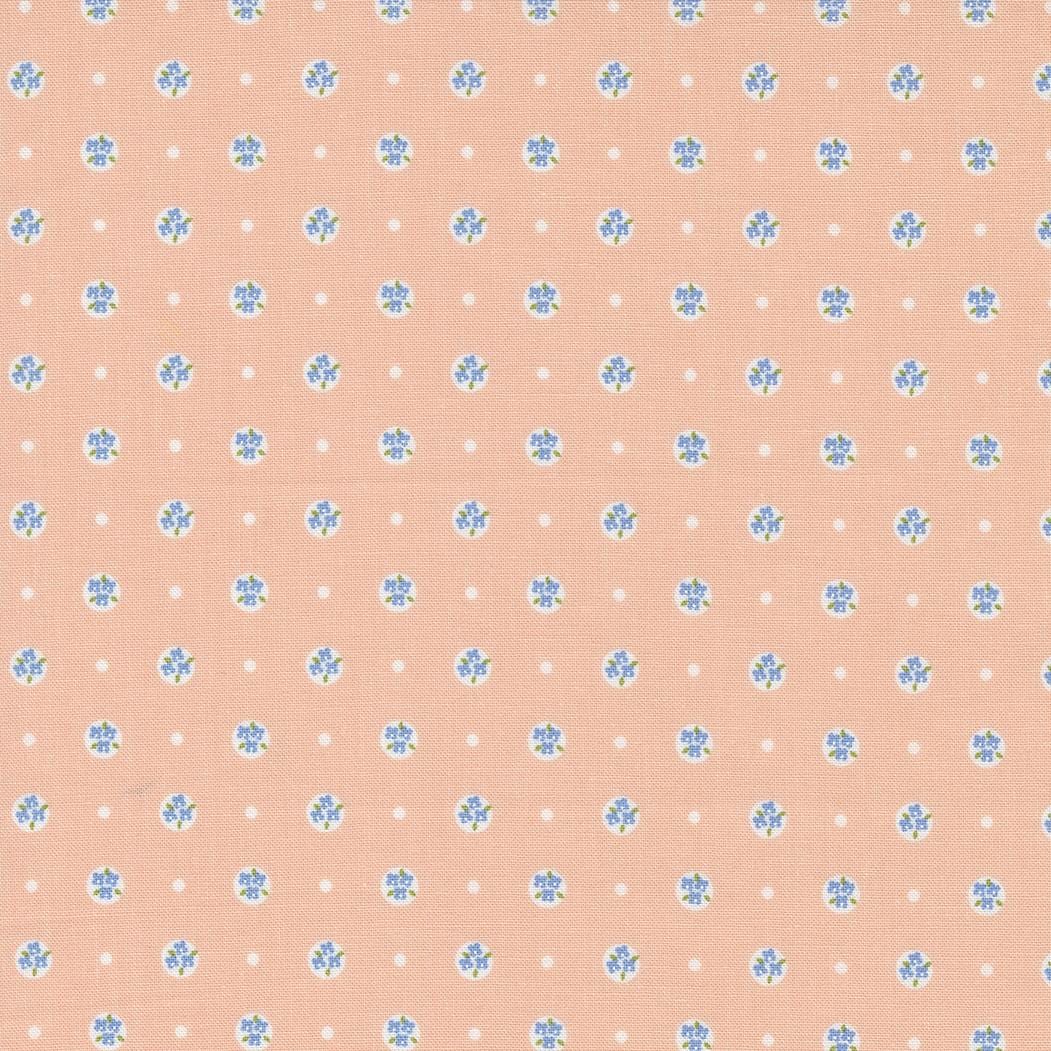 Peachy Keen - Posy Polka Dots Peach 29174-17