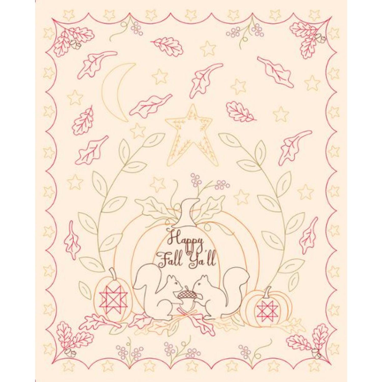 Pumpkin Spice Gatherings - Panel 36" x 44" 49300-11