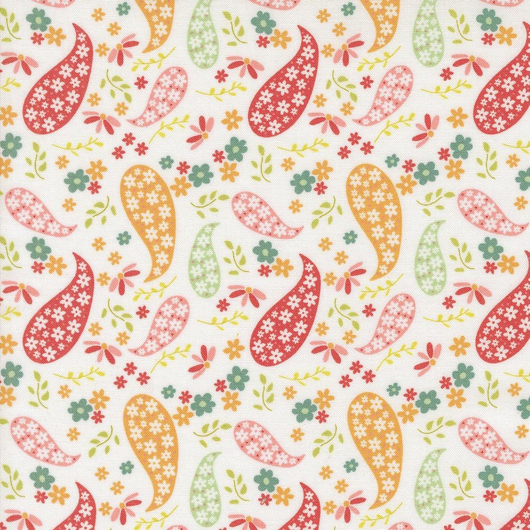 Raspberry Summer - Paisley Paisley Cloud 37691-11