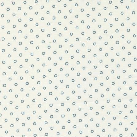 Rosemary Cottage - Dots Cream Navy 55318-11