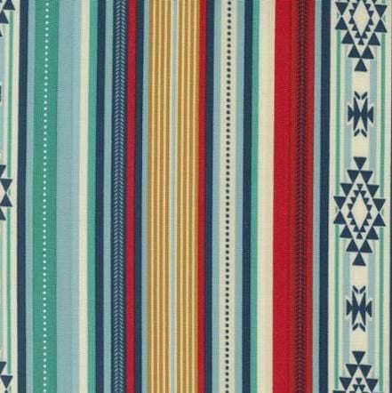 Saddle Ranch -  Serape Stripe Red 33792-11