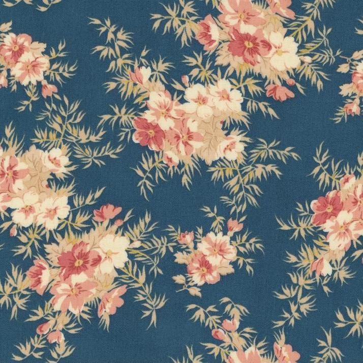 Sandalwood - Cassandra Florals Indigo 44384-14