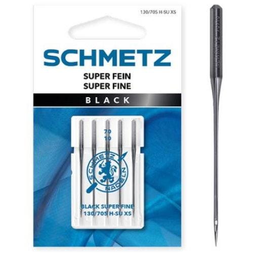 Schmetz #10 - Black Super Fine Needle 70/10 1024.00189