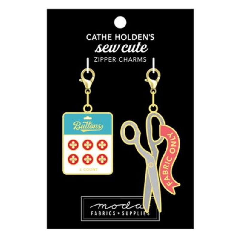 Sew Cute - Scissor Zipper Pulls 2ct CH102