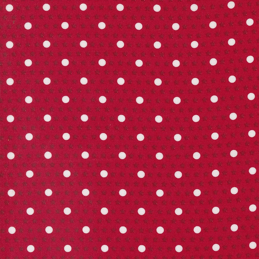 Starberry - Polka Star Dots Red 29186-22