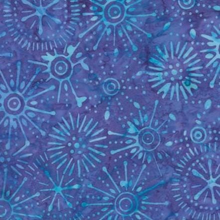 Sunburst Batiks - Amethyst 4370-39