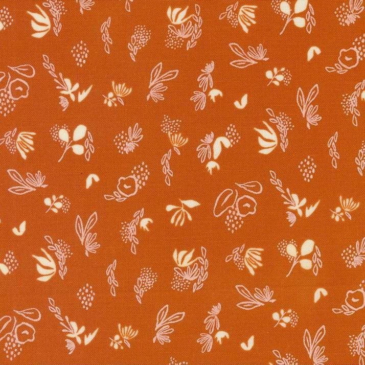 Things Above - Floral Sprinkles Rust 45616-16