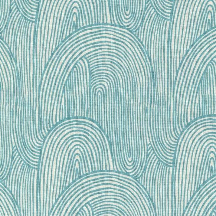 Things Above - Wavy Whirl Teal 45614-25