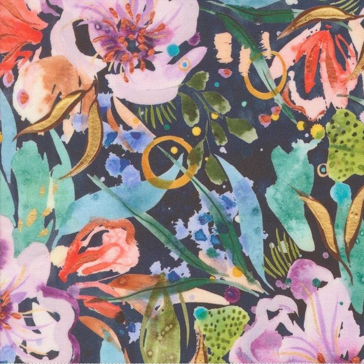 Wanderlust - Alpine Floret Florals Twilight 39840-14