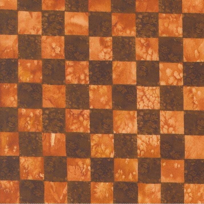 Wanderlust - Patched Up Checks Red Ochre 39848-21