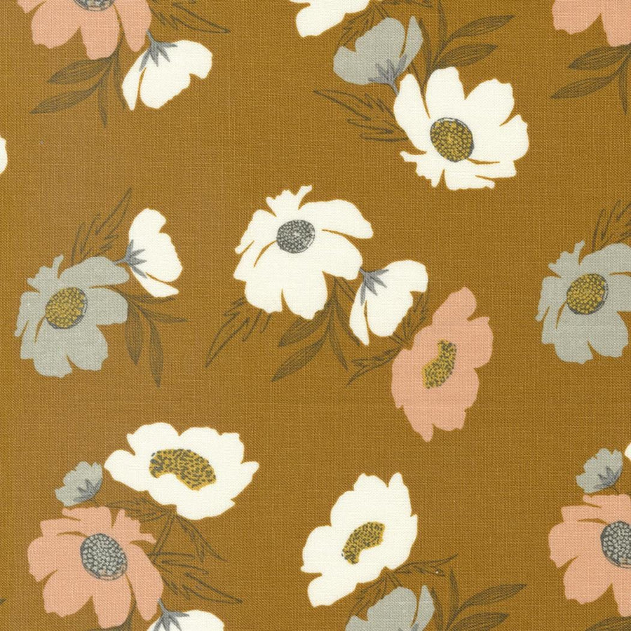 Woodland and Wildflowers - Bold Bloom Caramel 45582-22