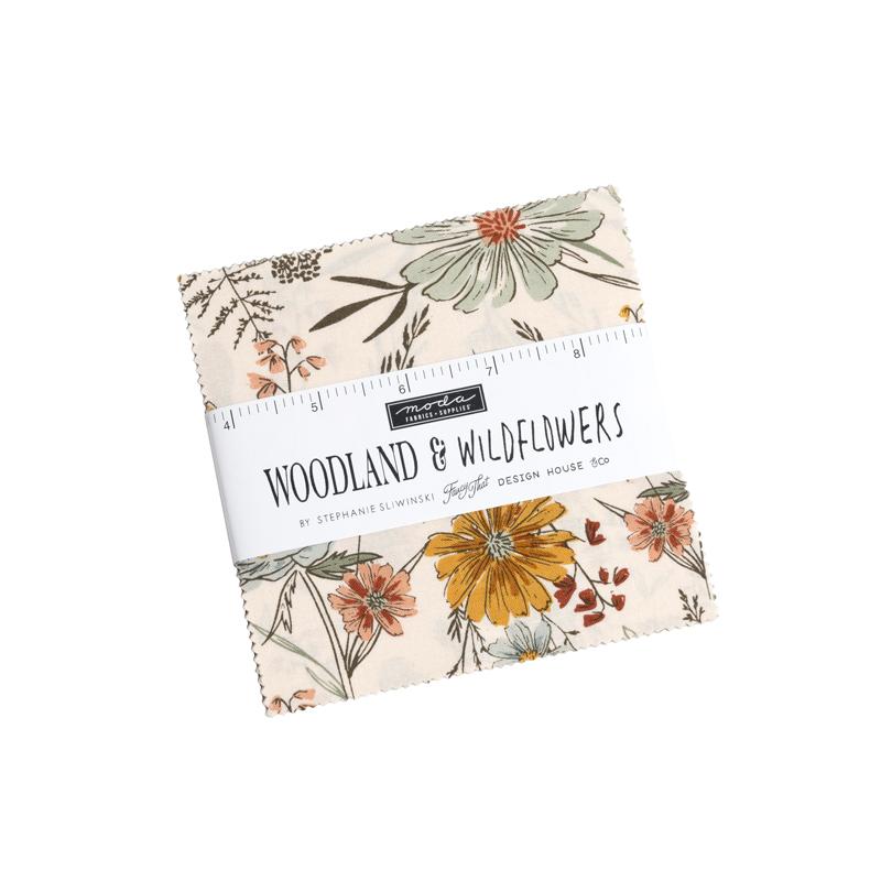 Woodland and Wildflowers - Charm Pack 42pcs 45580PP
