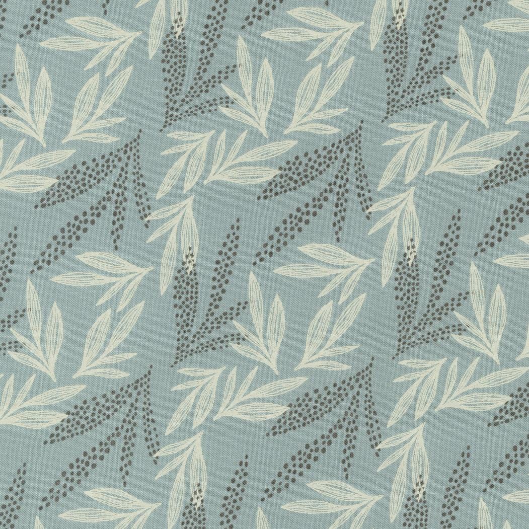 Woodland and Wildflowers - Leaves Bluestone 45584-17