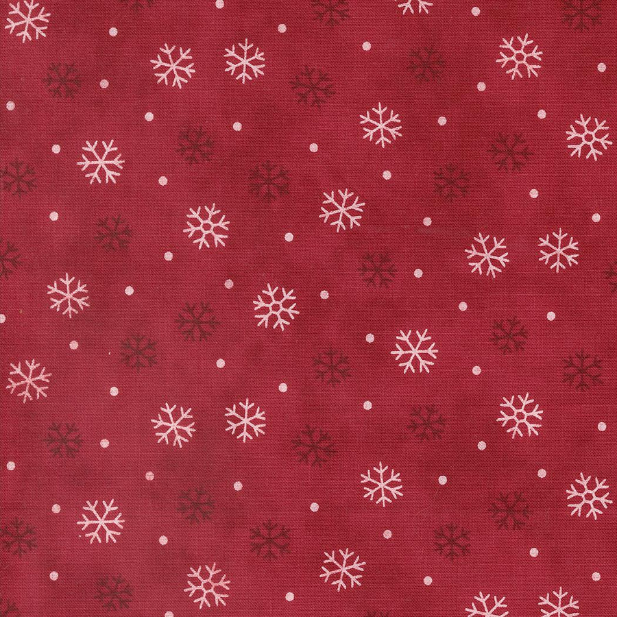 Woodland Winter - Snowflakes Cardinal Red 56097-13