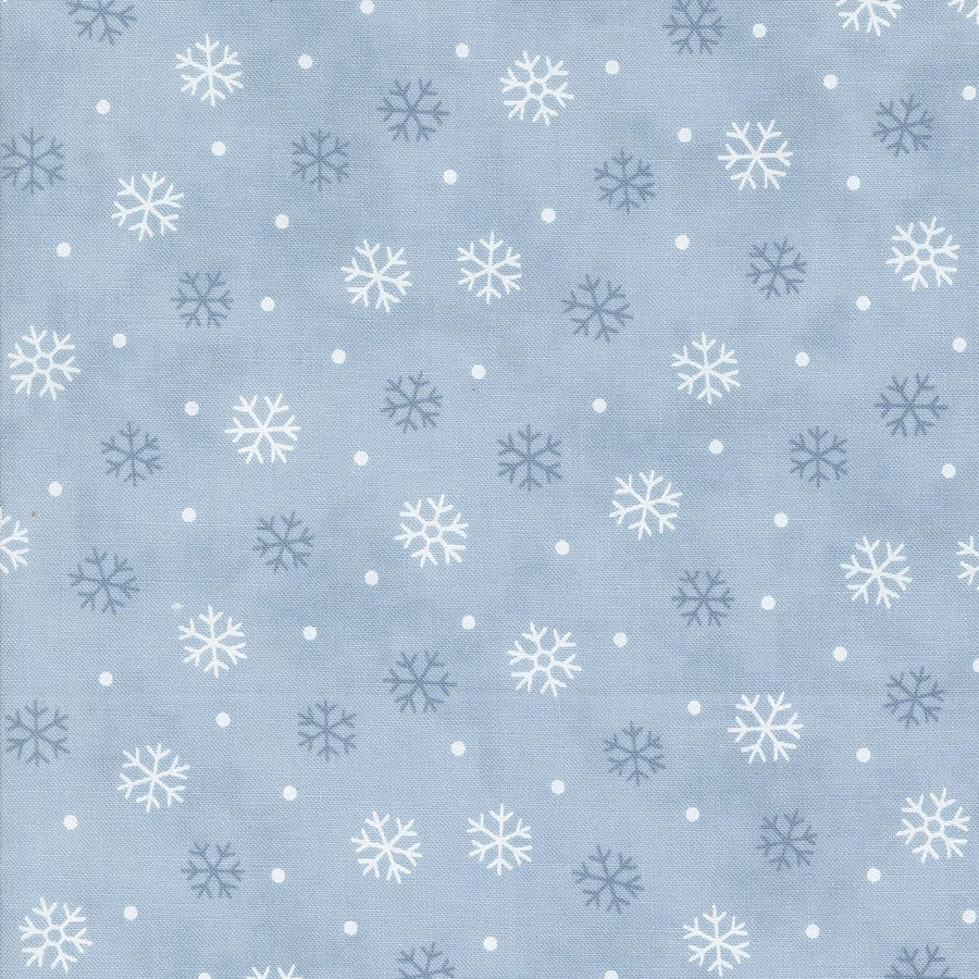 Woodland Winter - Snowflakes Sky Blue 56097-12