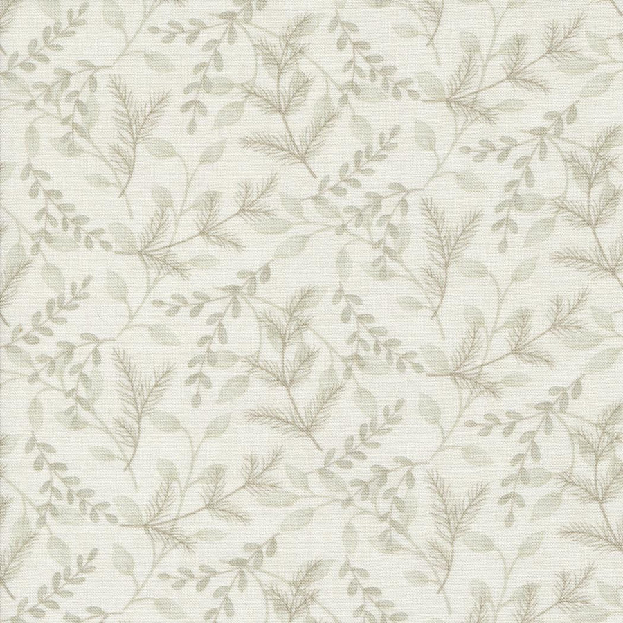 Woodland Winter - Winter Greenery Snowy White 56093-11