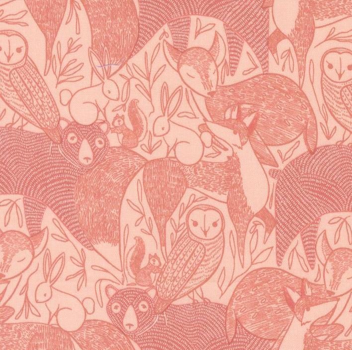 Woodland Wonder - Animals Blush 48390-18