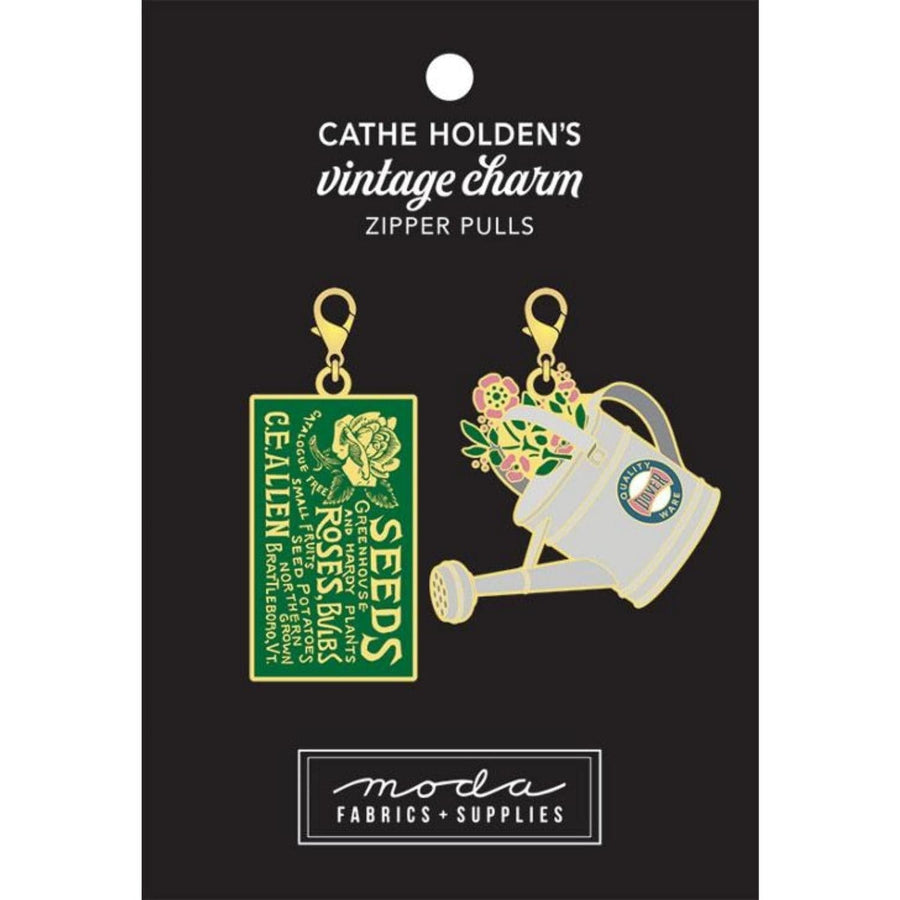 Zipper Charm - Gardening Zipper Pulls 2ct CH114V