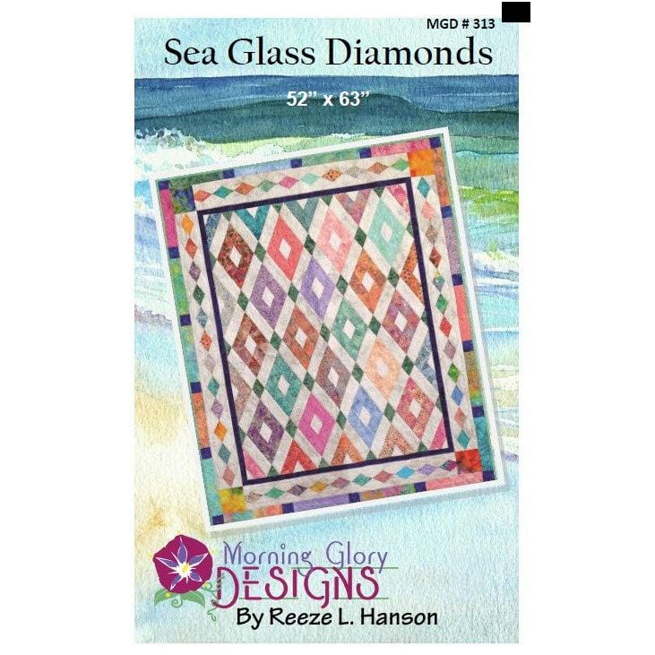 Morning Glory Designs - Sea Glass Diamonds MDG313