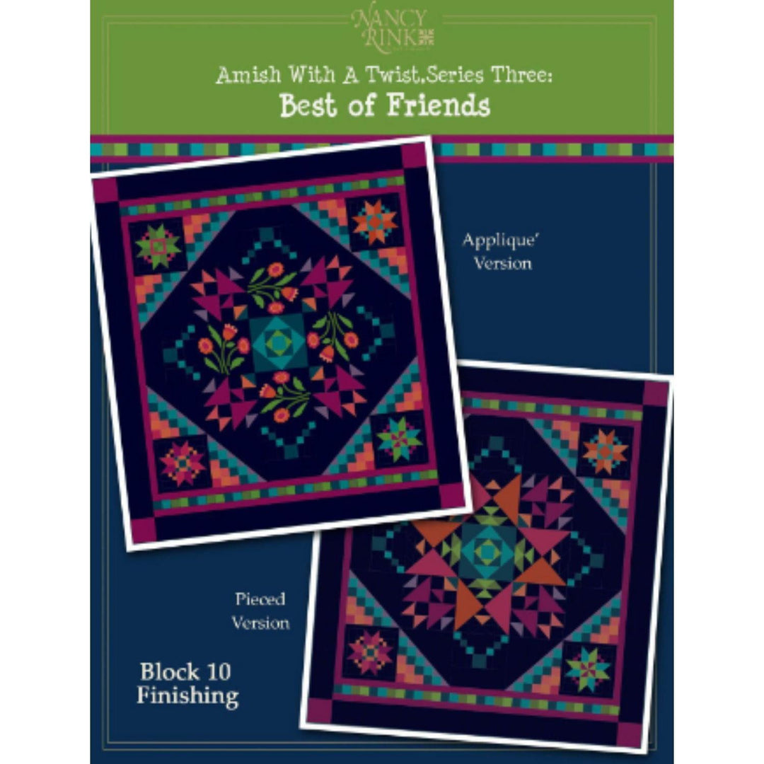 Amish with a Twist III: The Classics BOM Quilt Pattern AMISHTWST3-PAT