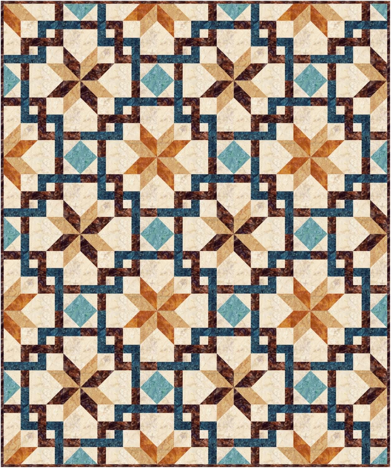 Balearic Sea Stars Pattern - Needle in a Hayes Stack NH2413