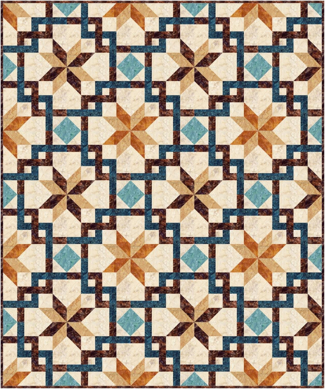 Balearic Sea Stars Pattern - Needle in a Hayes Stack NH2413