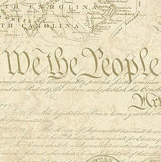 America 250 Stonehenge -  Patriotic Cream Script 28374-12