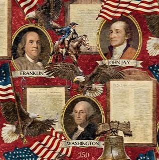 America 250 Stonehenge -  Patriotic Photos Red DP28368-24