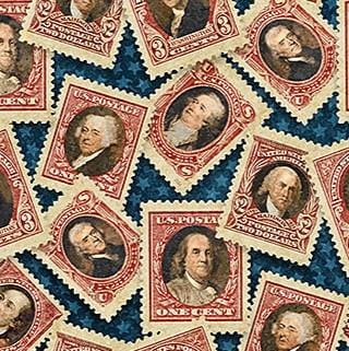 America 250 Stonehenge -  Patriotic Stamps Blue DP28369-49