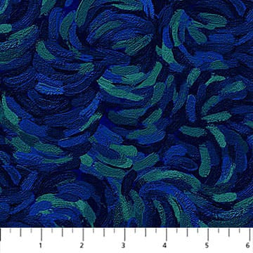 Brushstroke Dark Blue - Starry Night 29264-46