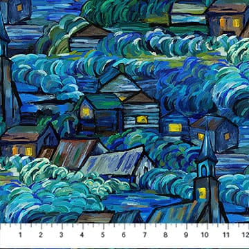 Scenic Dark Blue - Starry Night DP29262-46