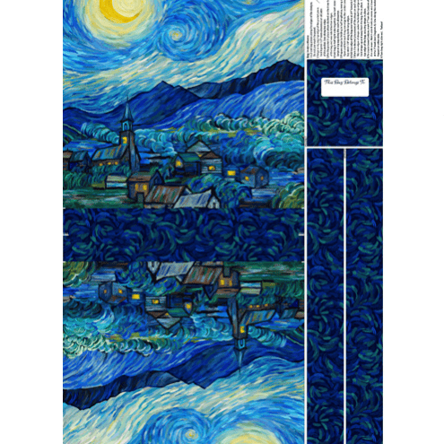 Tote Bag Dark Blue - Starry Night C29265-46