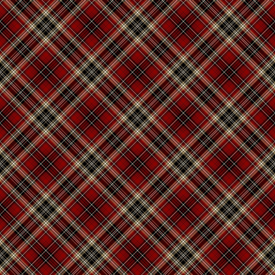 For the Love of Pete - Red Plaid 25307-24