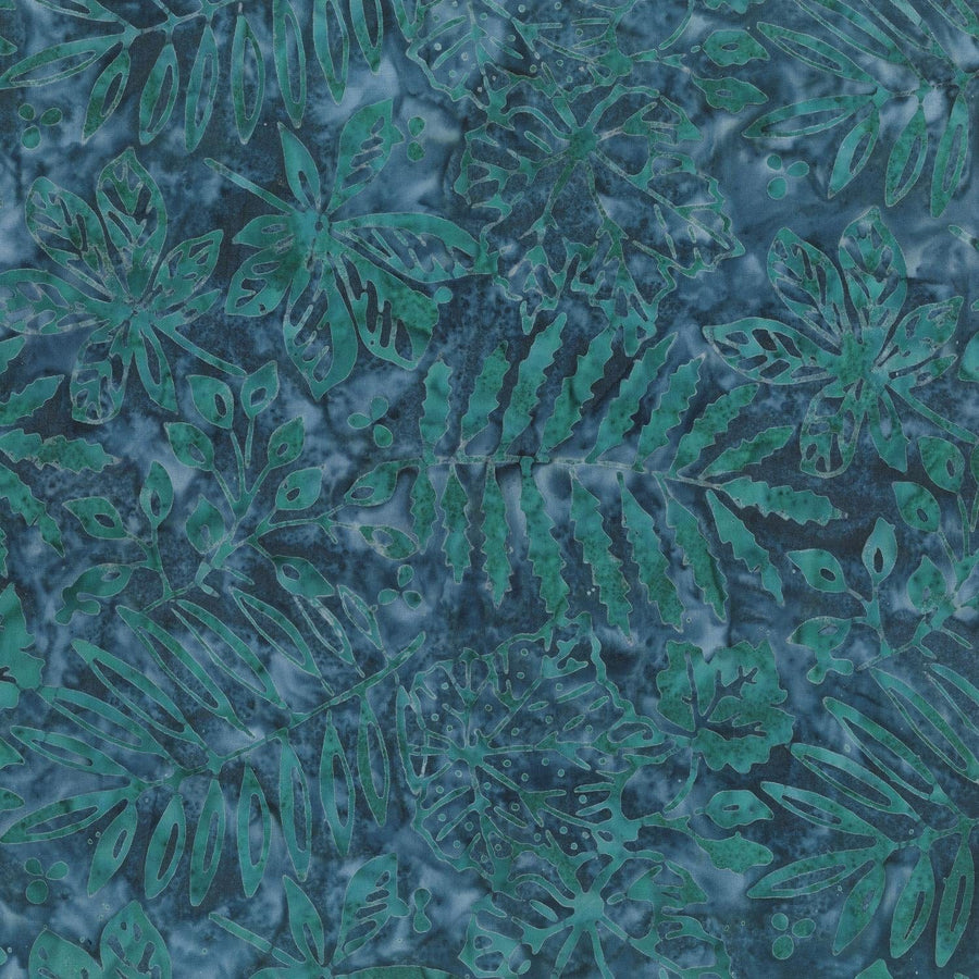 Tuscan Terrace -  Leaf Pile Teal 80952-63