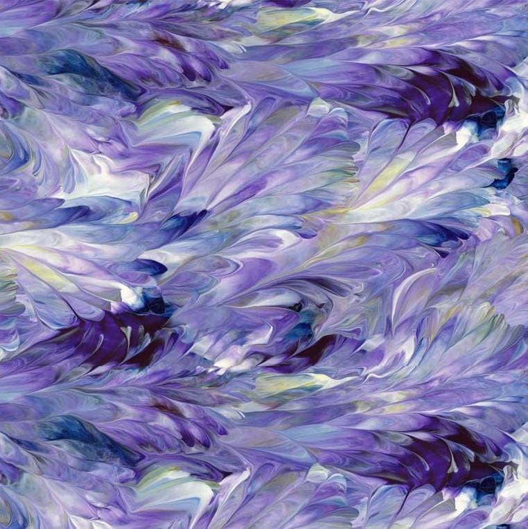 Purple and White Swirl FWID-5113-C