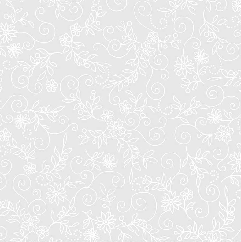 Ramblings 14 - Floral Tonal RA14-5509W