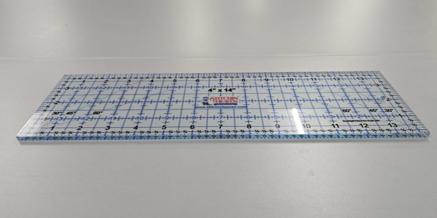 Stitchin Heaven - 4" X 14" with EziGrip Ruler SH4X14EZGRULER