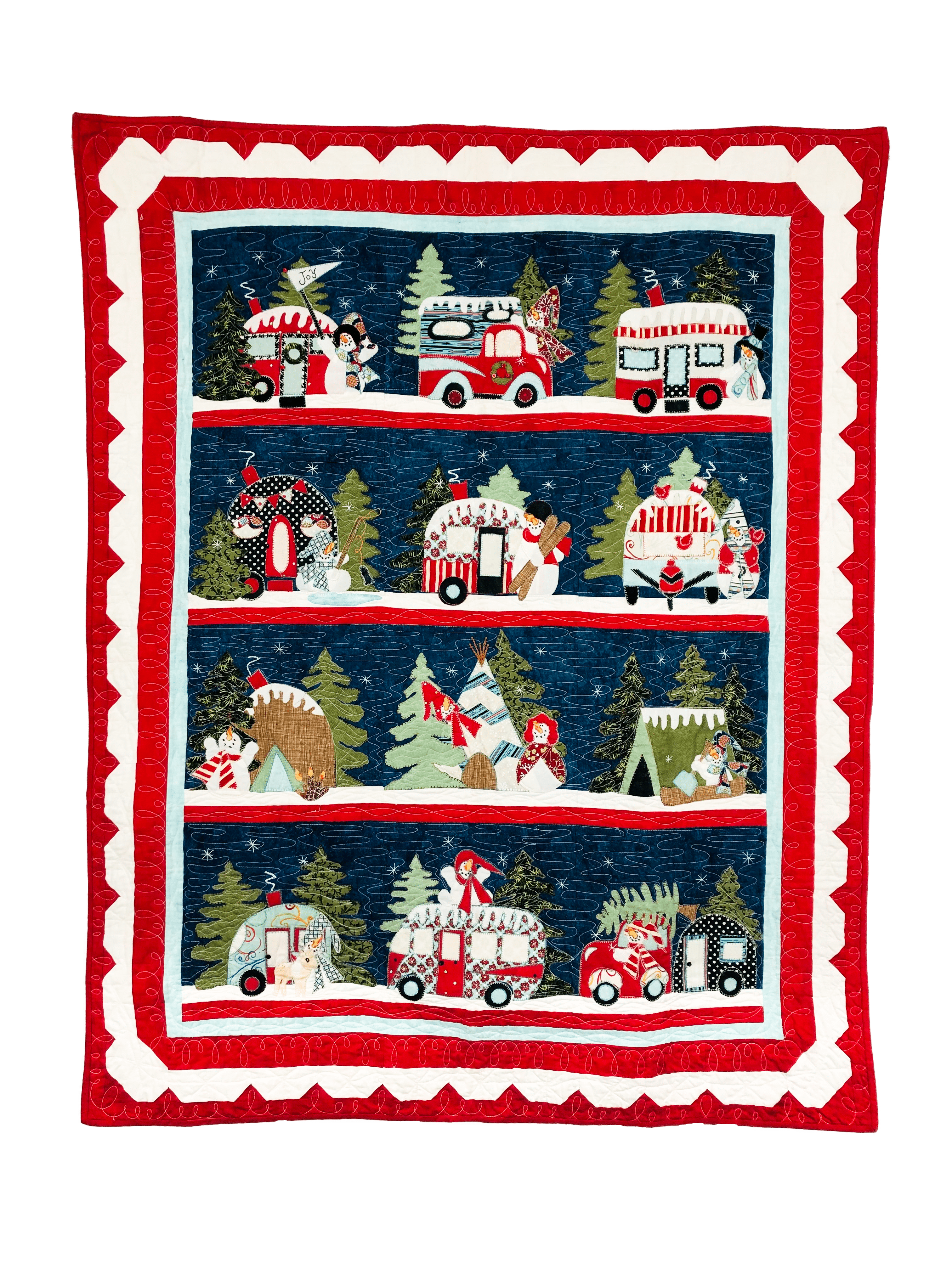 Winter Glamping Pattern #1 PLD955-01