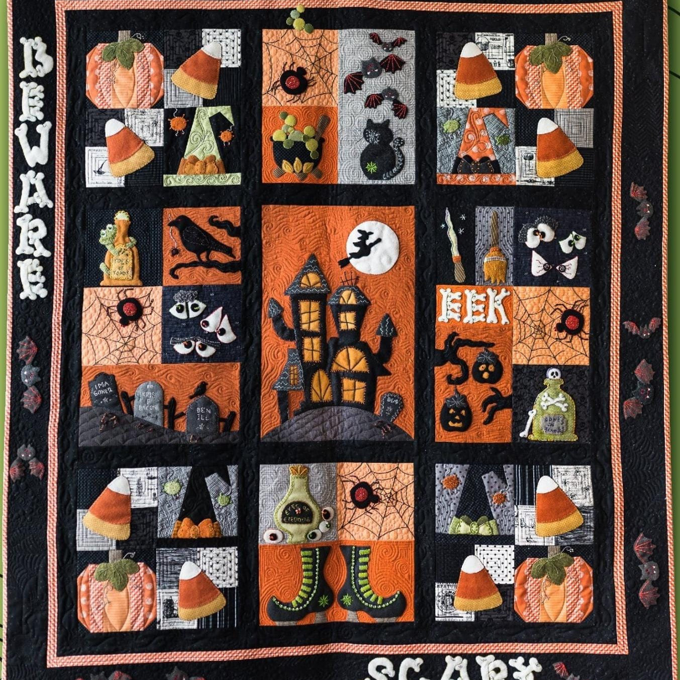 Beware! It's Halloween! Quilt Pattern ITSHALLOWPATTERN
