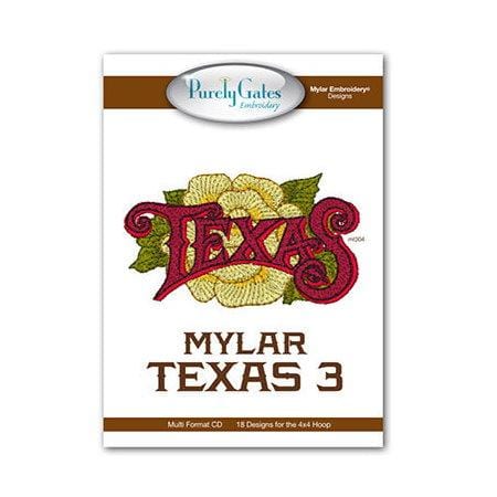 Purely Gates - Mylar Texas 3 MYLARTEXAS3