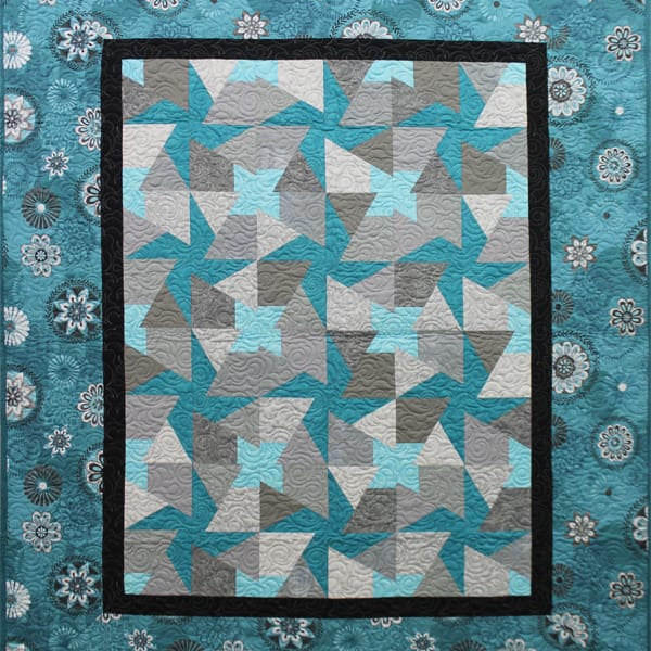 Precut! Whirlwind Quilt Kit - 68" x 68" WHIRLWIND-CQK